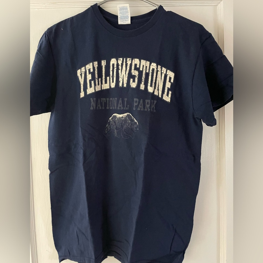 Navy Yellowstone T-Shirt